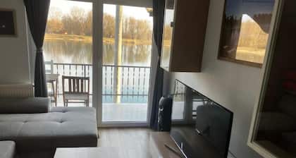 Lotus Pearl Lake Retreat Apartments - One Bedroom Apartment with Terrace and Sauna