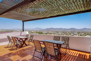 Outdoor dining - Cerro Colorado Studio | Condo in Cabo San Lucas (Cabo San Lucas)