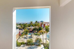 Interior - Spacious condo with private washer/dryer, city views, and shared pool (Cabo San Lucas)