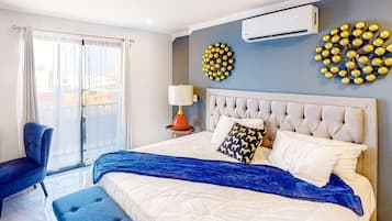 1 chambre, fer et planche Ă repasser, Wi-Fi, draps fournis