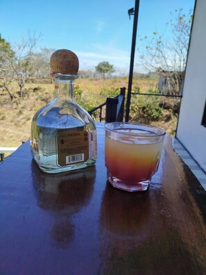 Cabin, 1 Bedroom, Smoking, Patio | Food and drink - Serene Cabin Retreat in Cuajiniquil, Costa Rica (La Cruz)