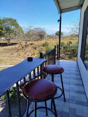 Ferienhütte, 1 Schlafzimmer, Raucher, Terrasse | Balkon