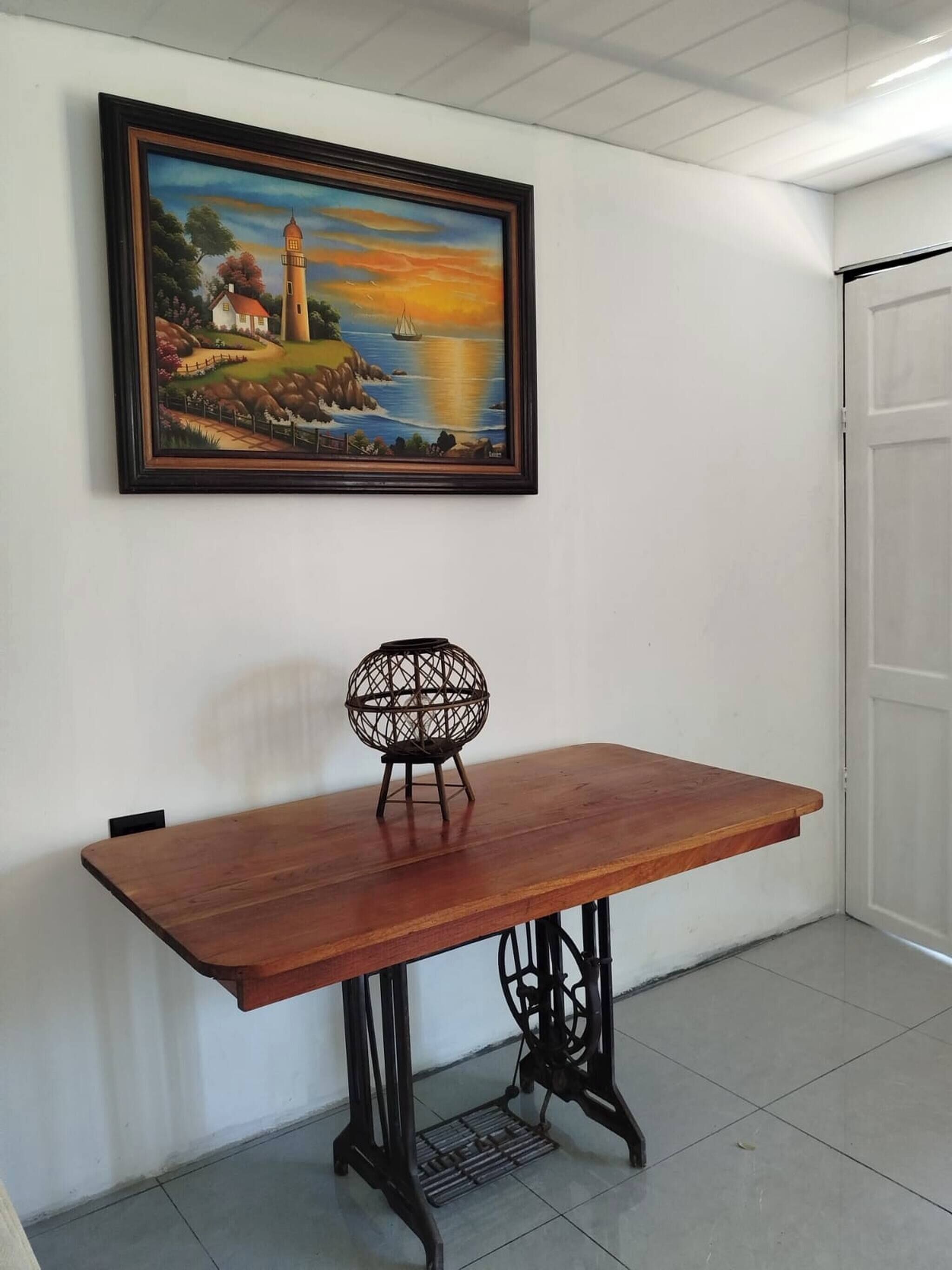 Cabane, 1 chambre, fumeurs, patio | Intérieur