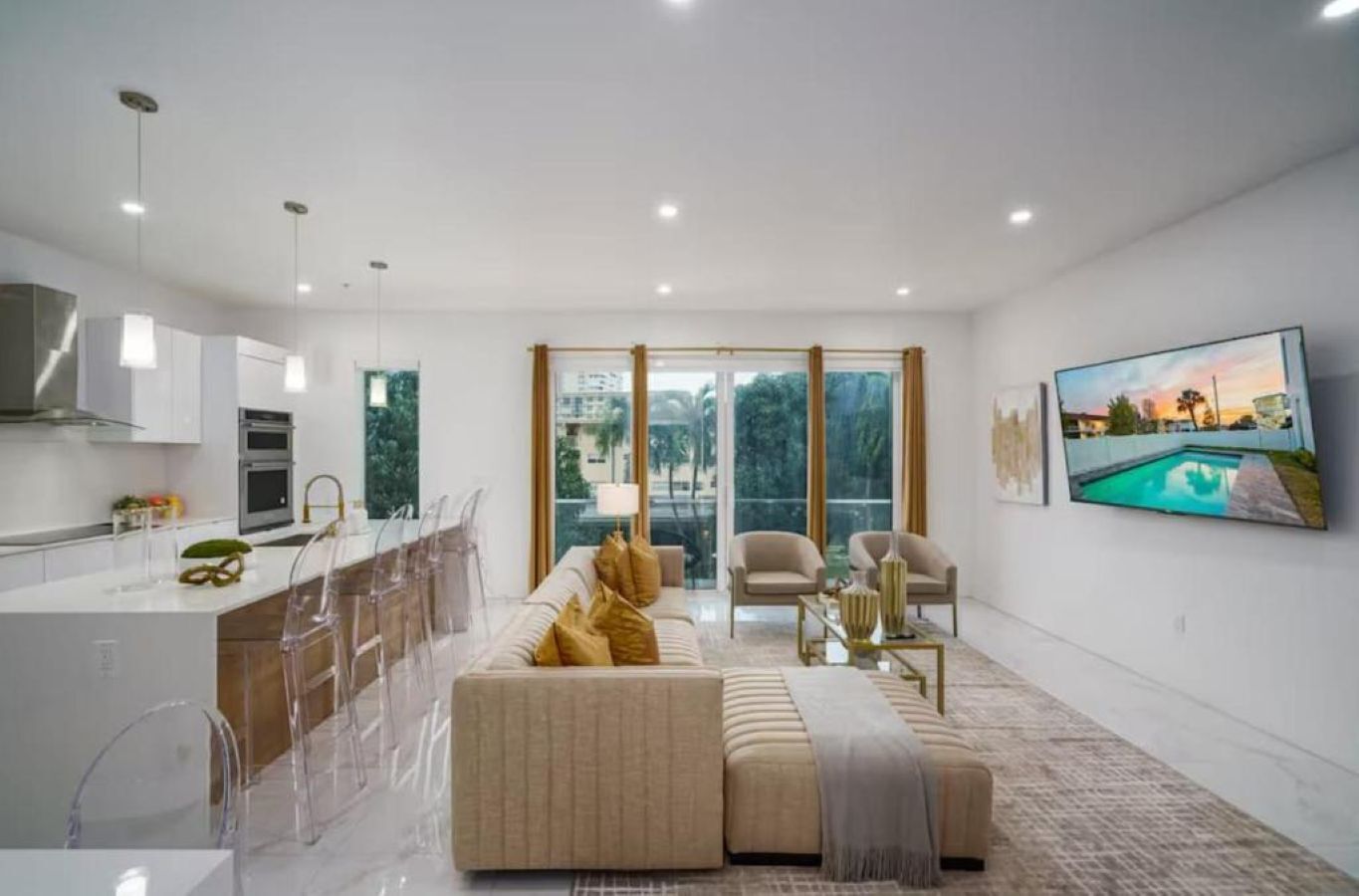 Área de sala de estar