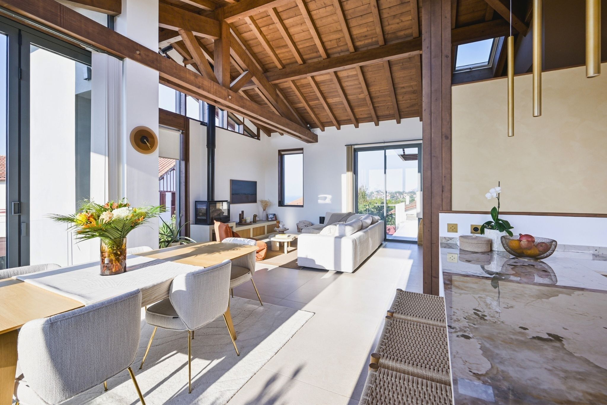 Villa Iris - Vue Mer, Plage à Pied, Piscine Chauffée Et Jacuzzi - San Juan de Luz