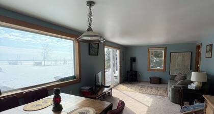 Year-round waterfront cabin on the east side of Sugar Island. Pet friendly!