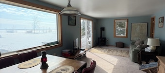 Year-round waterfront cabin on the east side of Sugar Island. Pet friendly!