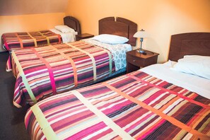 4 habitaciones y ropa de cama 