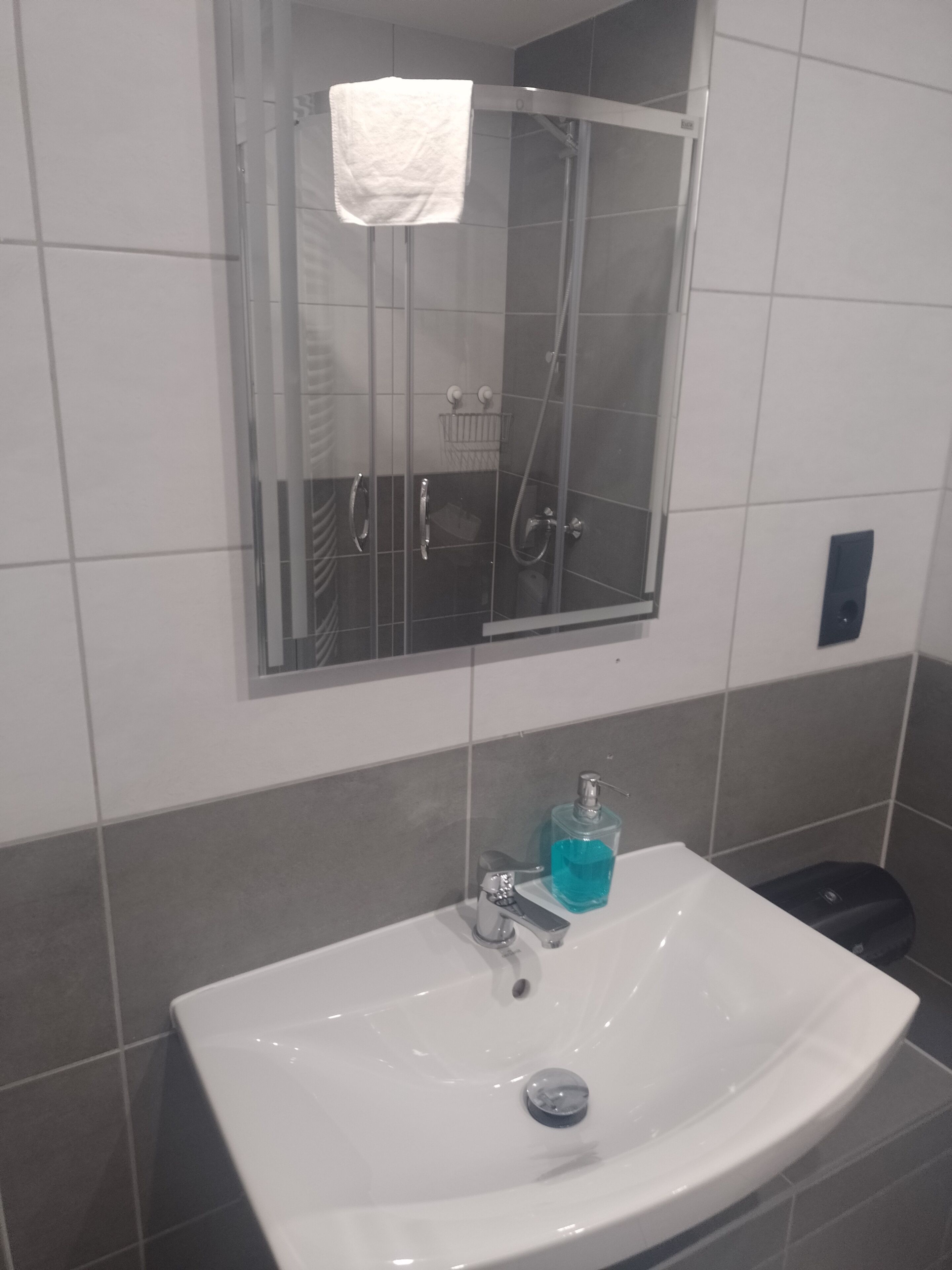 Kamar Double Superior untuk 1 Orang | Kamar mandi | Shower, handuk, sabun, dan sampo