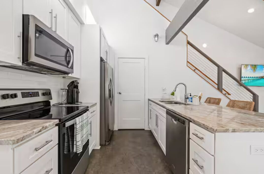 Luxus-Stadtwohnung, 2 Schlafzimmer, Nichtraucher, Küche | Eigene Küche