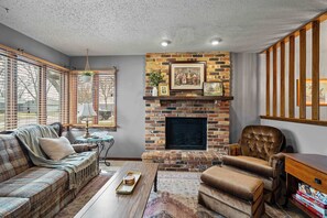 TV, offices - Central Ames Home | Easy Access to ISU & Downtown (Ames)
