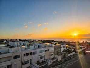 Blick von der Unterkunft