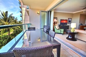 Terrace/patio - Honua Kai Beautiful Views 2 Free Cars KBM Resorts 2-multi-unit Listings, 2 Bedrooms HK Ml-3824 (Kaanapali)