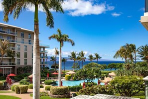 View from room - Honua Kai 4 Free Rental Cars KBM Resorts Gorgeous Inner Courtyard 4 Units, 7 Bedrooms HK Ml-2774 (Kaanapali)