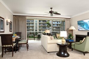 TV - Honua Kai 4 Free Rental Cars KBM Resorts Gorgeous Inner Courtyard 4 Units, 7 Bedrooms HK Ml-2762 (Kaanapali)
