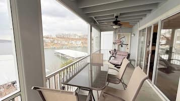 Condo, Multiple Beds, Balcony (By The Lake) | Outdoor dining