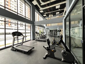Fitness facility - New Modern 1-Bedroom Condo in San Francisco Best Location! Rooftop Pool (Panamá)