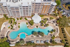 Exterior - New Listing: Luxury Resort Condo | Bay Views, Lagoon Pool, Golf, Spa & More! (Panama City Beach)