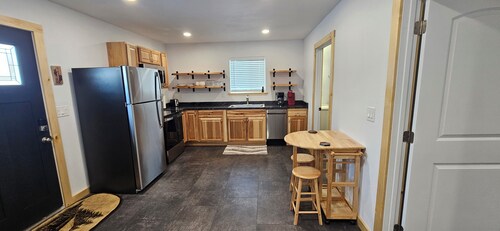 1-bedroom 1-bath just south of Soldotna between the Kenai and Kasilof rivers.