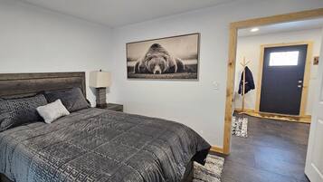 1 chambre, fer et planche Ă repasser, Wi-Fi, draps fournis