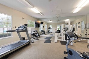 Fitness facility - Folly and Tide - Pool! (St. Simons Island)