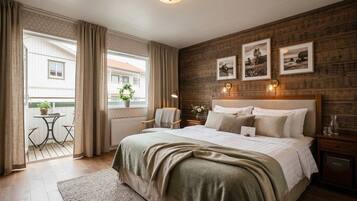 ห้องดับเบิล, ระเบียง, วิวสวนหย่อม