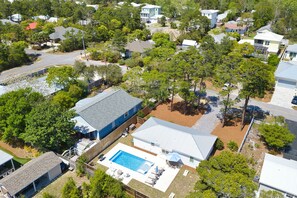 Exterior - Blue Mountain Beach Gem, Pool, Bikes, Pet Friendly, Walk to Sand (Santa Rosa Beach)