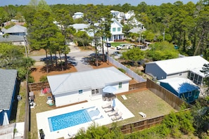 Exterior - Blue Mountain Beach Gem, Pool, Bikes, Pet Friendly, Walk to Sand (Santa Rosa Beach)