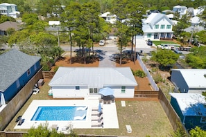 Exterior - Blue Mountain Beach Gem, Pool, Bikes, Pet Friendly, Walk to Sand (Santa Rosa Beach)
