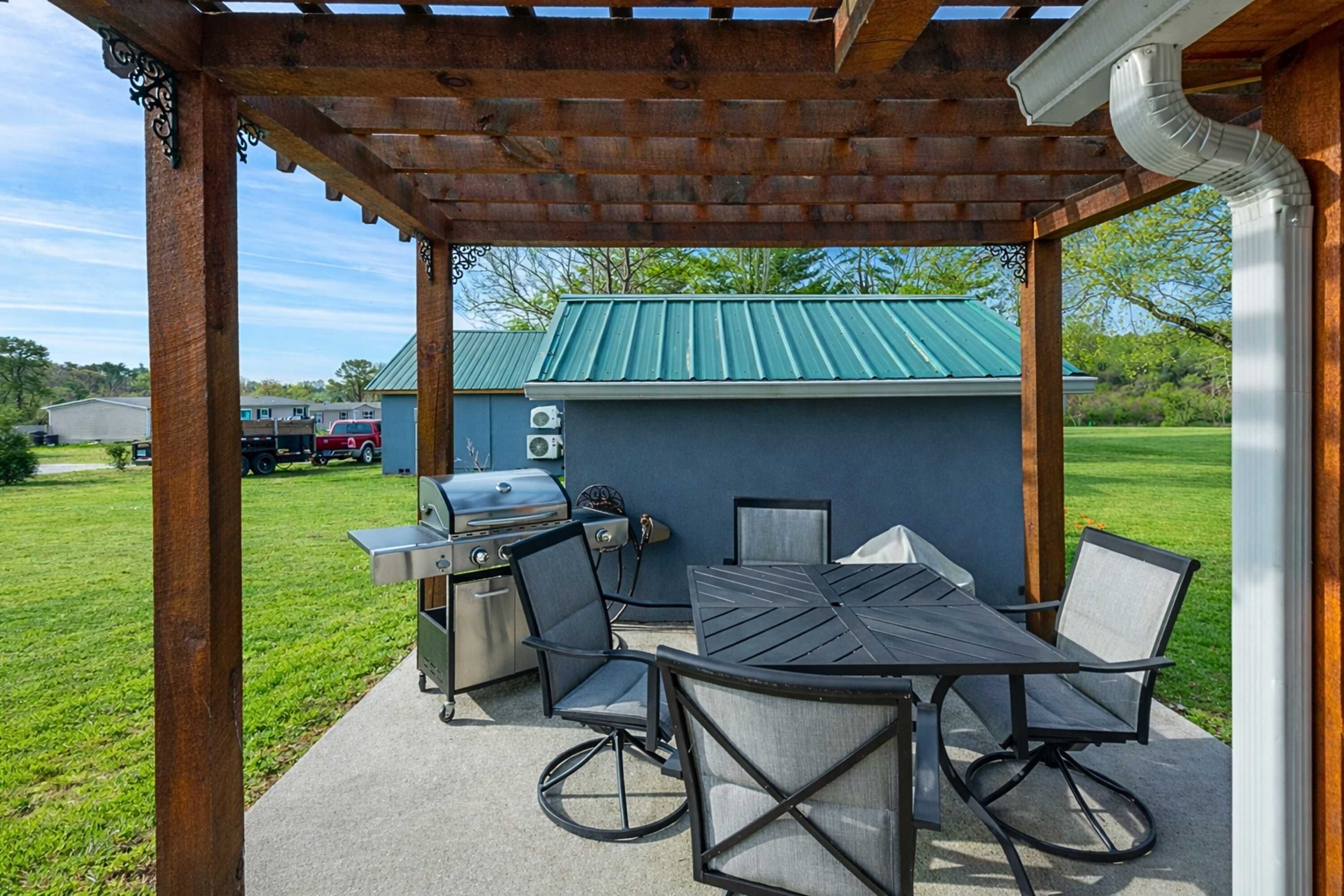 Opções para refeição ao ar livre