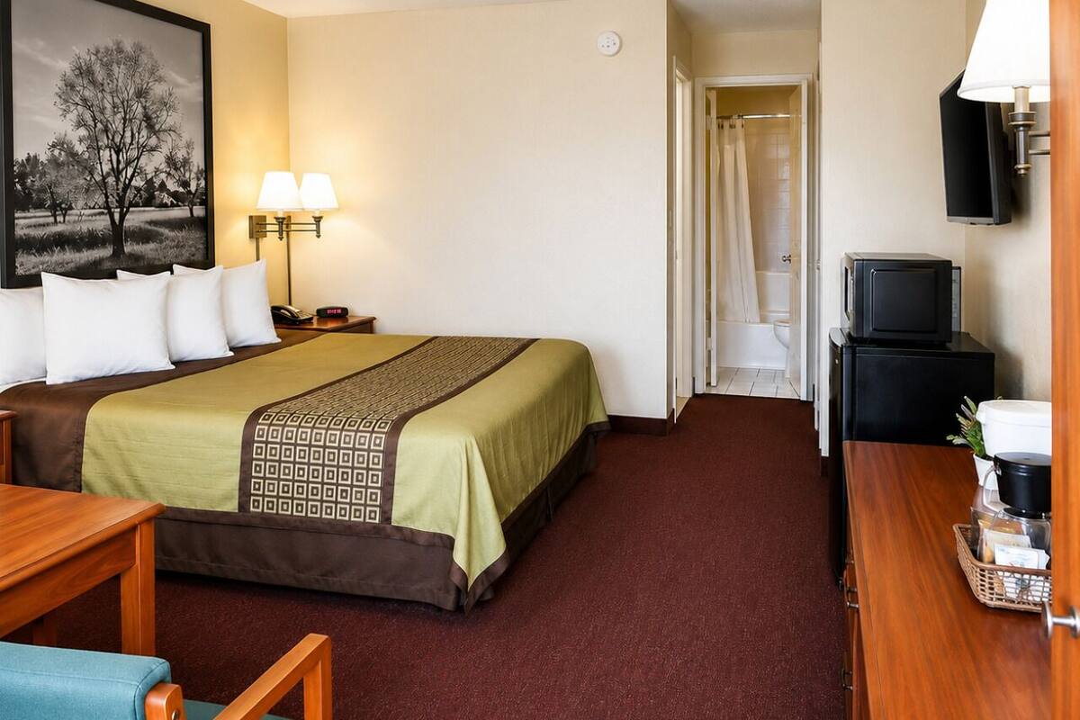 Wifi gratis y ropa de cama 