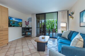Smart TV - Kamaole Sands Condo | Ground Floor, 2 Bath, Pool, Hot Tub, AC, Walk to Beach (Kihei)