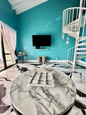 Interior - Spacious 2BR Retreat • Balcony Views + Parking (Red Hook)
