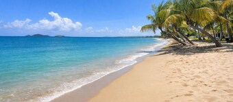 Steps to Beach • Calm Caribbean Escape w/ Patio