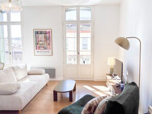 Living area - Charming, sunny apartment in the center of Perpignan (Perpignan)