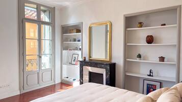2 chambres, fer et planche Ă repasser, Wi-Fi, draps fournis