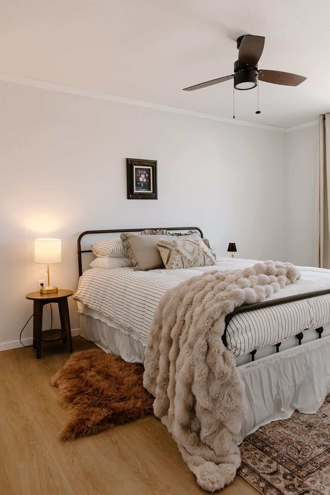 1 bedroom, travel crib, WiFi, bed sheets