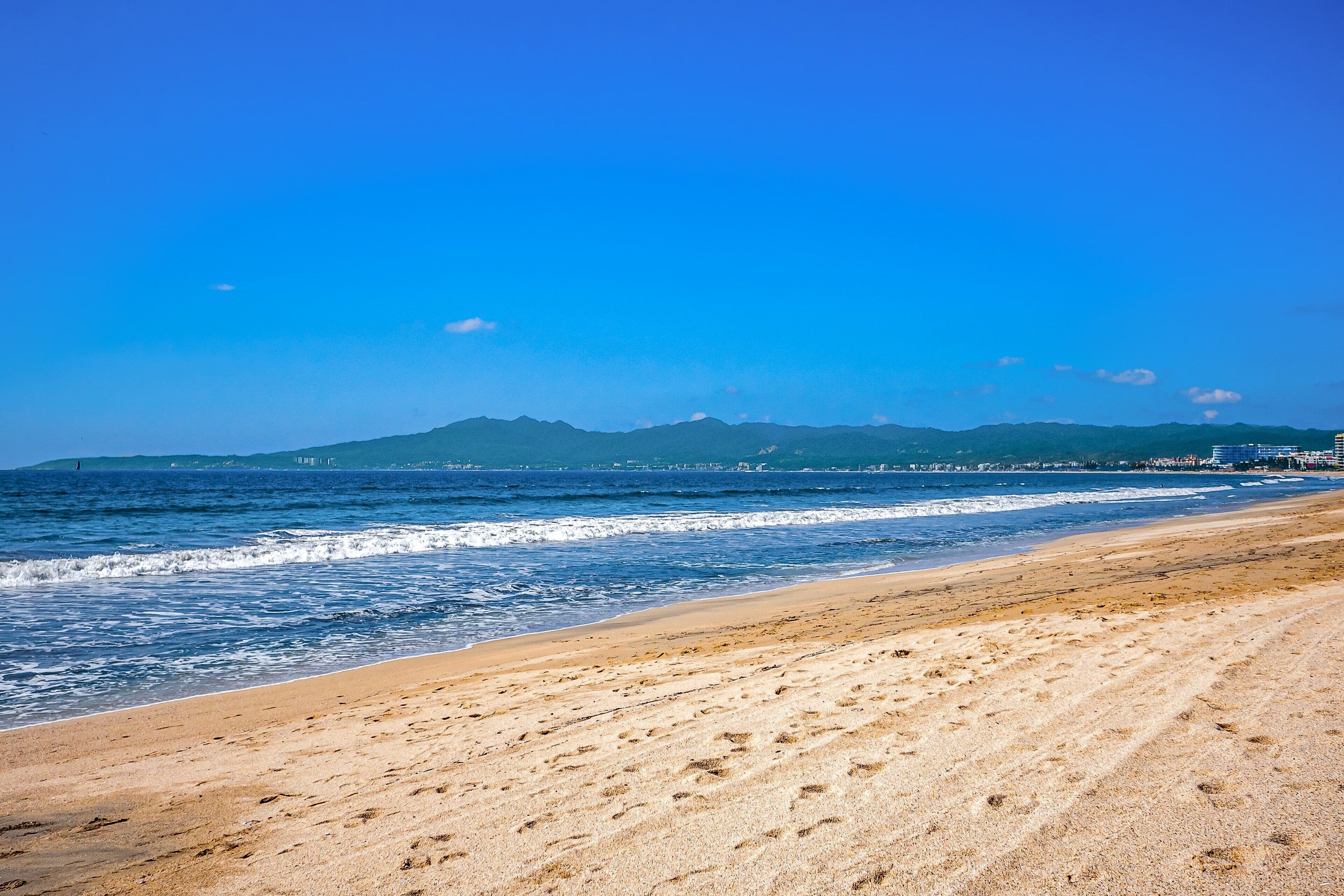 Na praia 