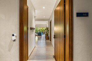 Interior - Peaceful modern condo with rooftop pool,  washer-dryer and fitness room (Nuevo Vallarta)