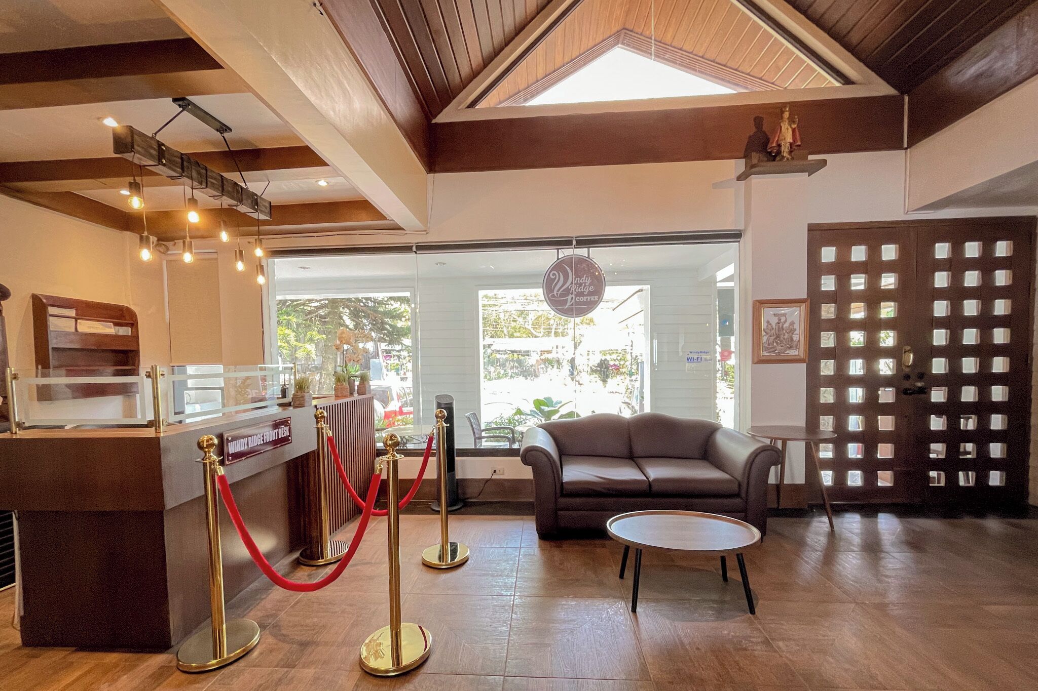 Sala de estar en el lobby