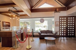 Sala de estar en el lobby