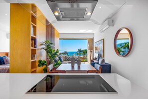 Interior - Oceanfront condo with a full kitchen, pool, & beach access (Nuevo Vallarta)