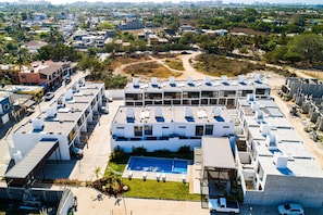 Exterior - 2-story home near the beach with outdoor pool, patio, washer/dryer, streaming (Nuevo Vallarta)