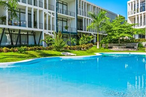 Pool - Serene gated retreat with pool & lush gardens – Your perfect couple getaway (Nuevo Vallarta)