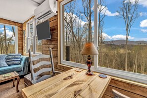 Interior - Cliff's Place - Camper w Deck, Mtn Views, Fire Pit (Old Fort)