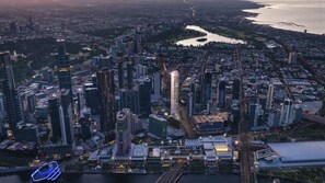 Aerial view - 1BR Apt |Pool, Gym Near Casino & Southbank Dinning (Southbank)