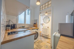 Fridge, microwave, dishwasher, coffee/tea maker - L’ Escapade Trouvillaise - Welkeys (Trouville-sur-Mer)