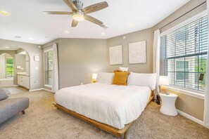 2 bedrooms, travel crib, WiFi, bed sheets