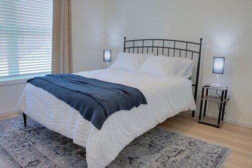 New 3-bed/ 2 bath home with Game Room, Screened Porch and Firepit.