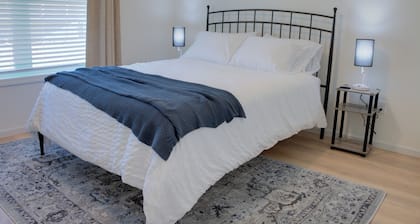 New 3-bed/ 2 bath home with Game Room, Screened Porch and Firepit.